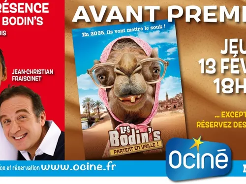 Maubeuge :  les Bodin's en avant-première à Ociné