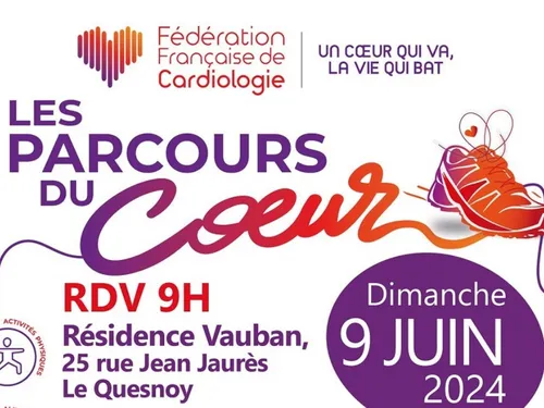 Le Quesnoy : un « parcours du cœur » ce dimanche
