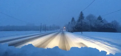 Neige-Verglas : interdiction de circuler pour les véhicules de plus...