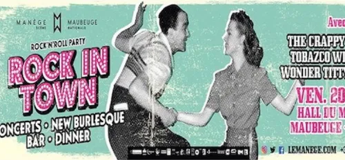 SORTIE : AMBIANCE ROCK ET FIFTIES DANS LE HALL DU MANEGE A MAUBEUGE