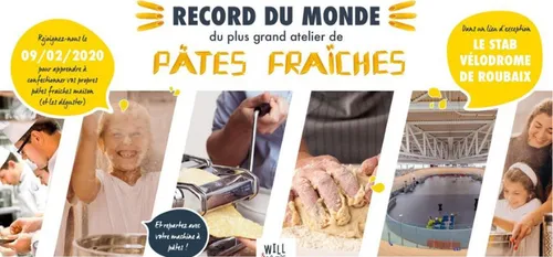 ROUBAIX : 200 kg de pâtes et 10 km de tagliatelles ?