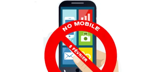 La journée sans portable : NON à 55%