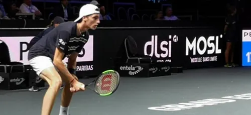 Tennis : le Messin Ugo Humbert éliminé au 1er tour de Roland-Garros