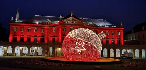 (Photos): La ville de Metz passe en mode Noël