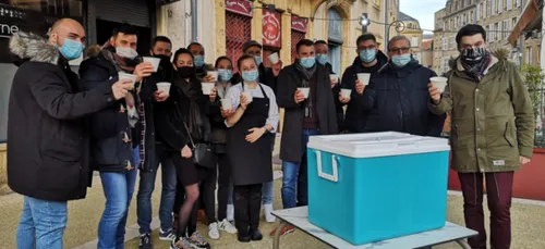Solidarité : à Metz, des restaurateurs offrent des soupes aux...