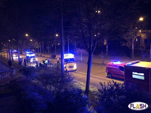 Pronostic vital engagé pour une piétonne renversée par une moto