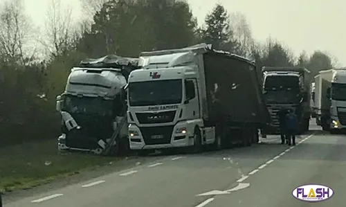 Accident : RN 520 coupée dans les deux sens après un accident de...
