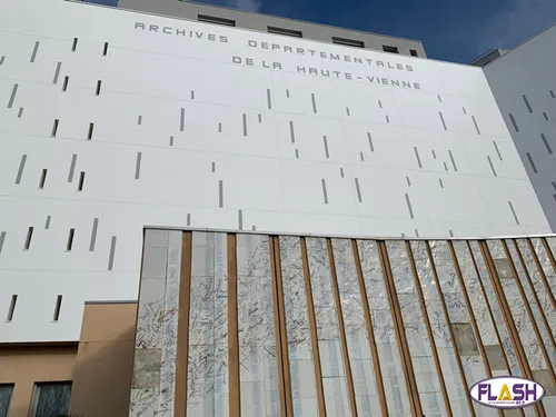 Une façade neuve pour les Archives départementales