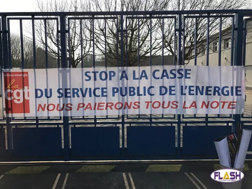 Energie : des grévistes motivés qui ne lâchent rien