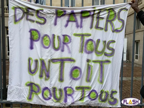 Chabatz d'entrar : Mobilisation en faveur des réfugiés de l'ex CRDP