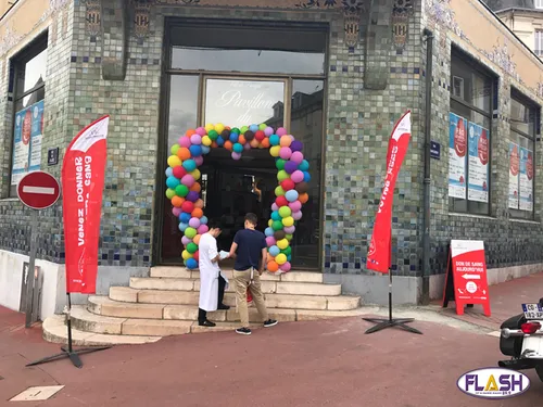 Journée Mondiale des donneurs de sang au pavillon du Verdurier