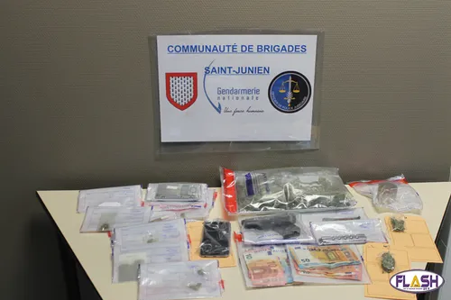 Un trafic de drogue démantelé à Saint-Junien