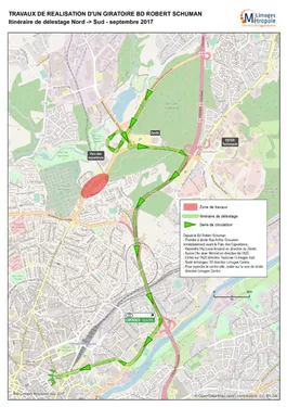 Un itinéraire de délestage pour diminuer les bouchons du Boulevard...