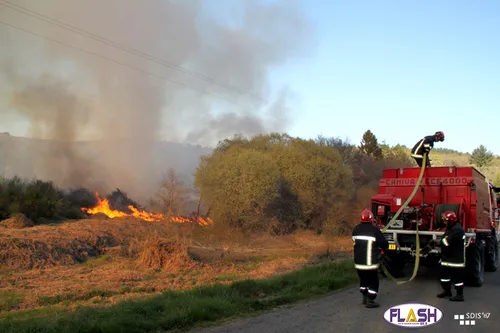 De nombreux incendies ce weekend à cause des écobuages