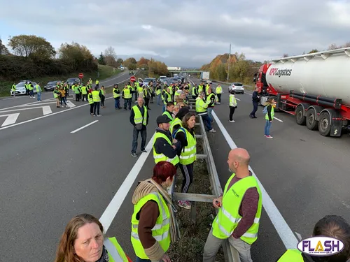L'acte 8 des Gilets Jaunes à Limoges