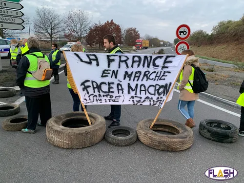 Gilets Jaunes : le mouvement continue ce lundi