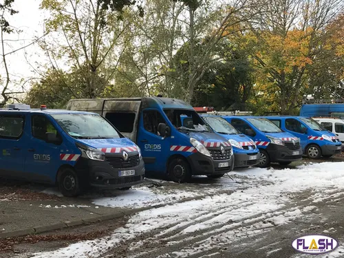 Une vingtaine de véhicules d'Enedis incendiés volontairement cette...