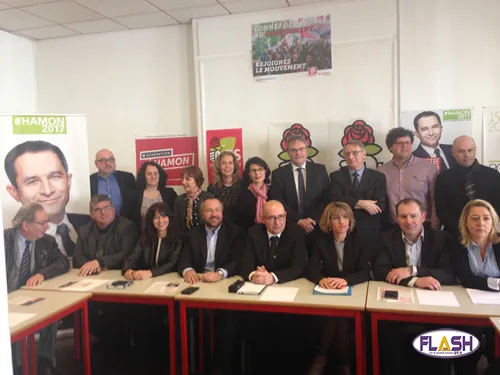 Le PS de la Haute-Vienne en ordre de marche derrière Benoit Hamon