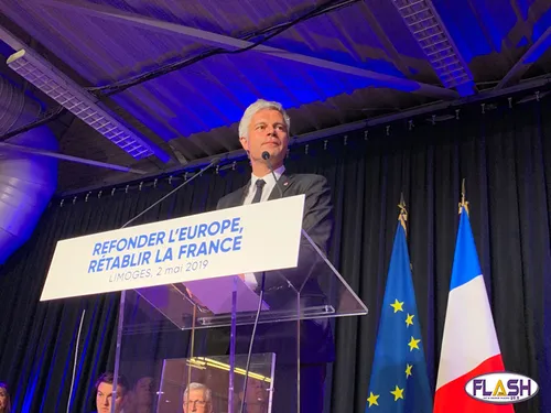 Salle comble pour le meeting de Laurent Wauquiez à Limoges