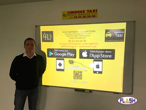Limoges Taxi a désormais son application