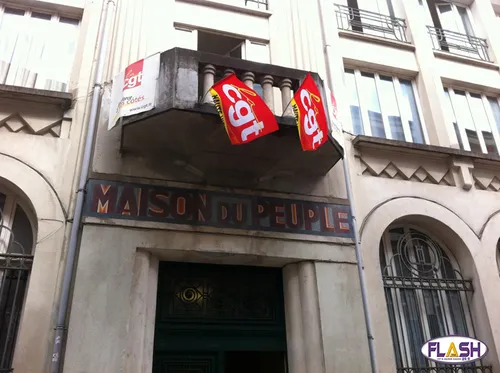 Polémique autour de l'occupation de la "maison du Peuple"par la CGT