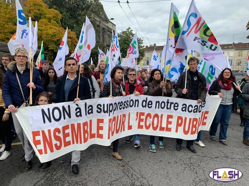 Grève unitaire dans l'éducation Nationale