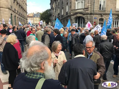 600 retraités dans les rues de Limoges