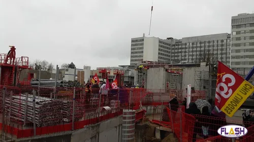 Mouvement de grève suspendu au CHU après l'ouverture de négociations