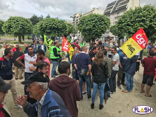 Journée de colère des Cheminots en Limousin