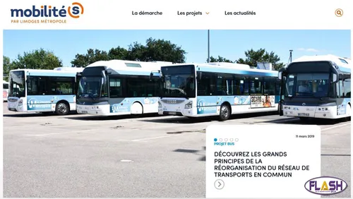 Mobilité(s) : le nouveau site par Limoges Métropole