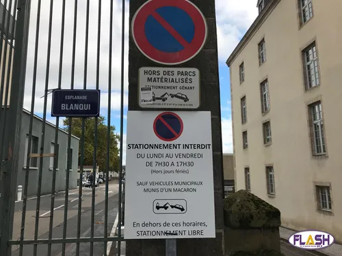 Le parking Blanqui n'est plus accessible en journée au public