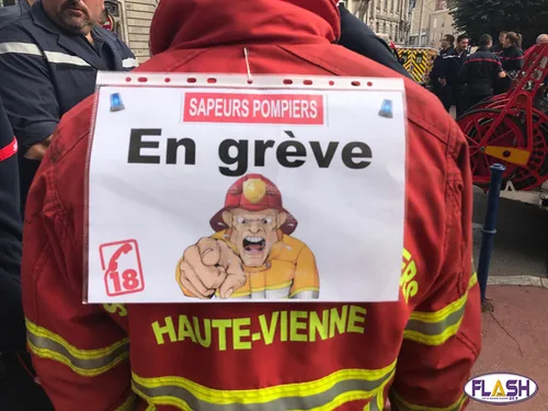 Fin de la grève des Sapeurs-Pompiers de Haute-Vienne