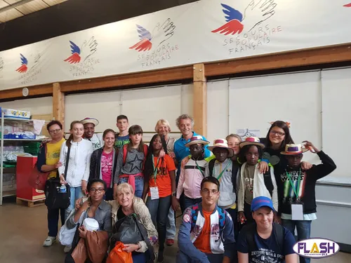 Le Secours Populaire 87 accueille des enfants du monde entier pour...