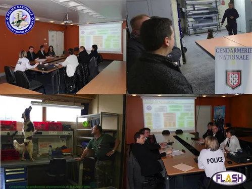 Des chefs d'établissements à la rencontre des forces de l'ordre