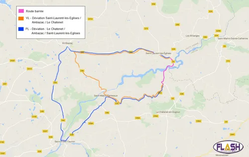 Réparation du pont du Dognon par hydrodémolition : 2 mois de travaux