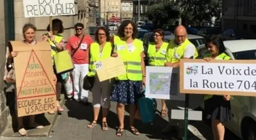 Manifestation devant la préfecture