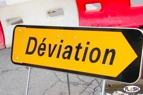 Des travaux sur la RN 141 : fermeture de la bretelle de sortie ‘St...