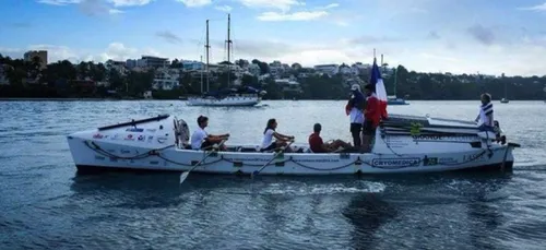 Guadeloupe : Ils traversent l’Atlantique à la rame pour les enfants...