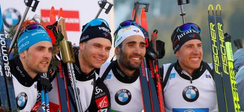 Mondiaux de biathlon : médaille d’or pour la France sur le relais...