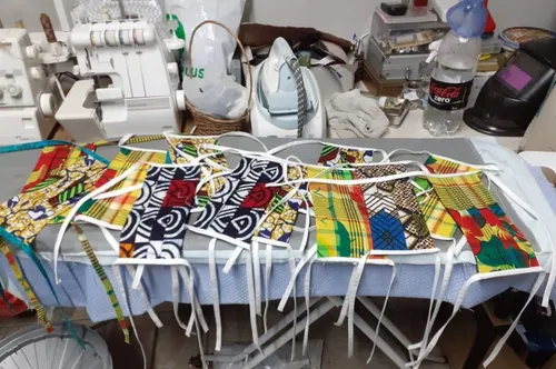 Les couturiers guadeloupéens proposent leurs gammes de masques de...
