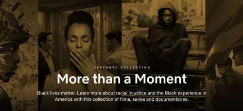 Netflix publie une playlist de films ou séries en liens avec le...