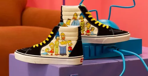 Vans lance une nouvelle collection sur les Simpson