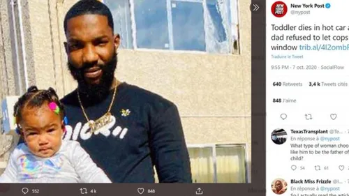 Etats-Unis : un père refuse de briser la vitre de sa voiture pour...