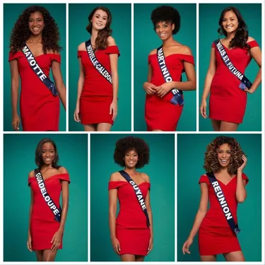 Miss France 2021 : découvrez les 7 Miss des Outre-mer
