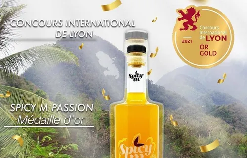 Une boisson martiniquaise distinguée par une médaille d'or lors du...