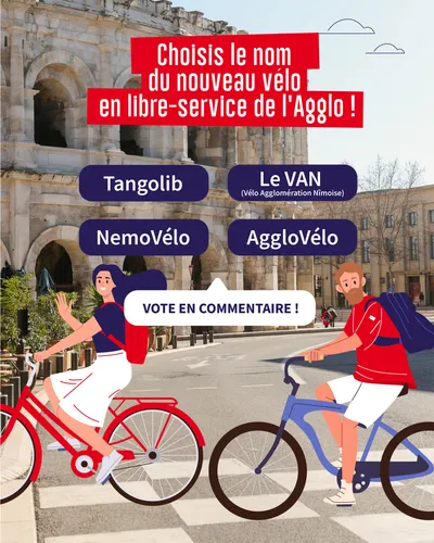 [ Transport ] Votez pour le nom du nouveau vélo libre-service de...