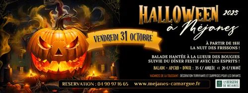 [ Culture - Loisir ] Halloween 2025 à Méjanes : une aventure hantée...