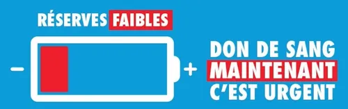 [ SANTE ] L’EFS tire la sonnette d’alarme. Appel aux dons de sang...