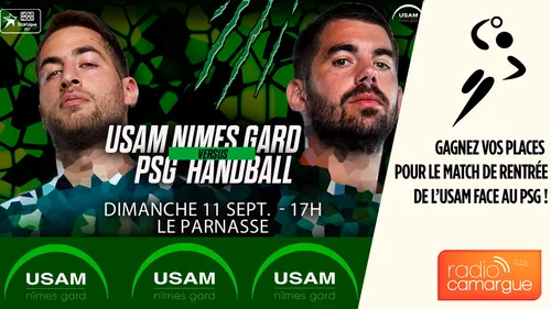 [SPORT] L'USAM Nîmes Gard reçoit le PSG à Nîmes 