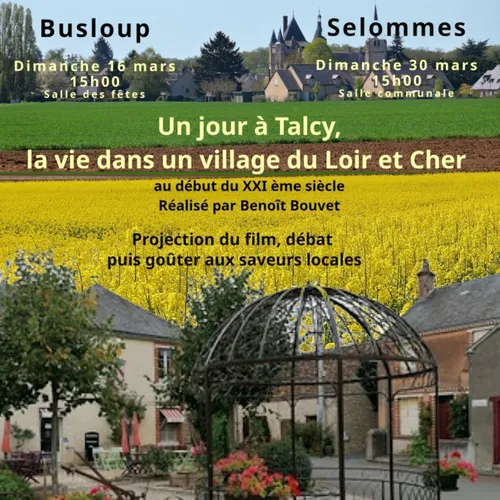 BUSLOUP (41) - Ciné Débat : Vivre en milieu rural, défi ou rêve ?